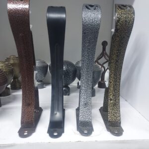 powder-coated curtain rod brackets