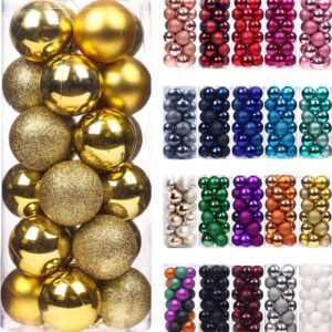 8cm 24pcs Christmas balls decor set