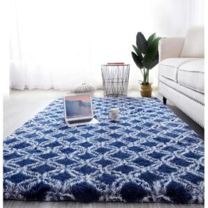 Patched Fluffy Carpets 5*8